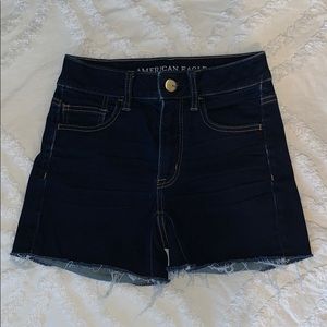 Hi-Rise American Eagle Jegging Shorts